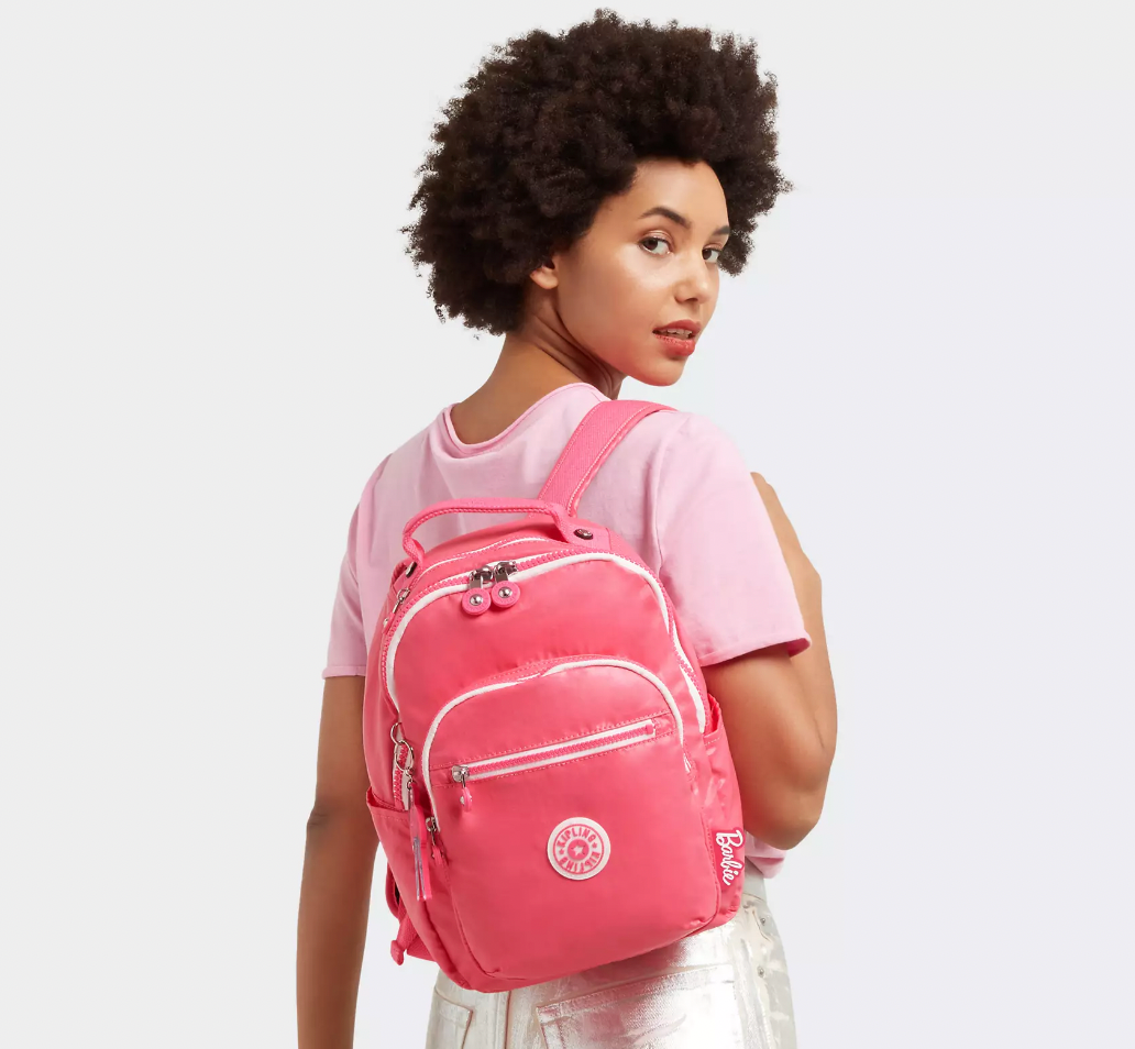 Barbie x Kipling Collab: Shop Barbiecore Luggage, Shoulder Bags